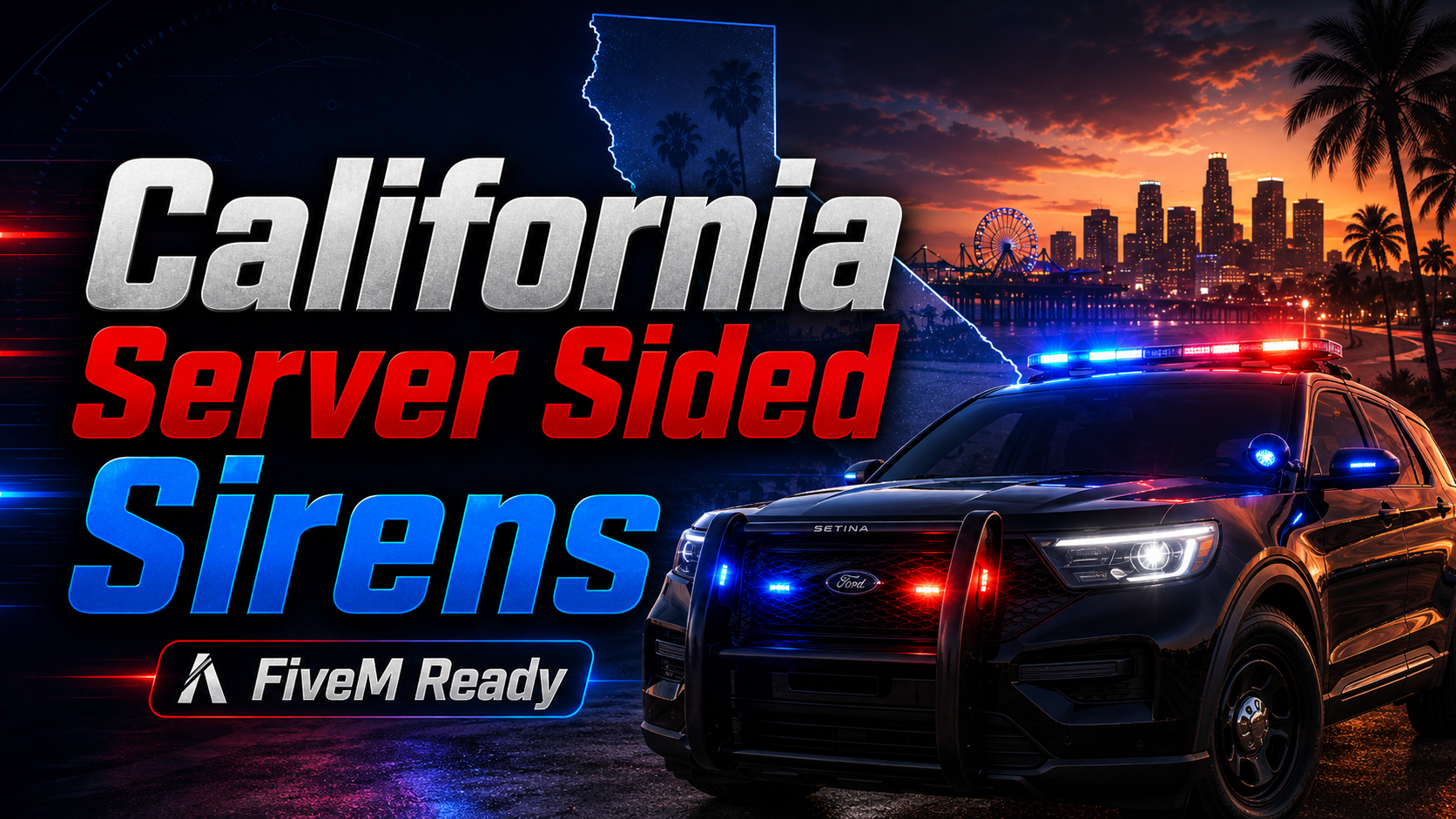 California Server Sided Sirens